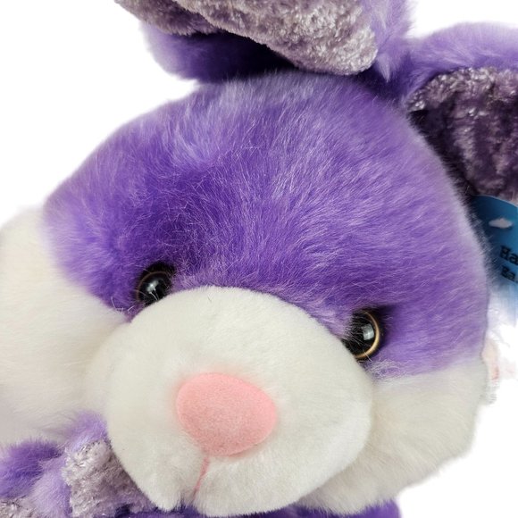 Best Made Toys Bunny Rabbit Plush Purple Mom And Baby Tag Stuffed Animal Easter - Picture 2 of 11